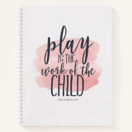 Cuaderno Acuarela de arcoiris Nota de presupuesto para educ