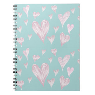 Cuaderno Acuarela de corazones