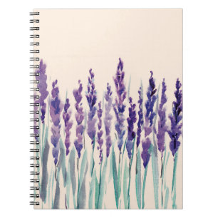 Cuaderno Acuarela de lavanda francesa