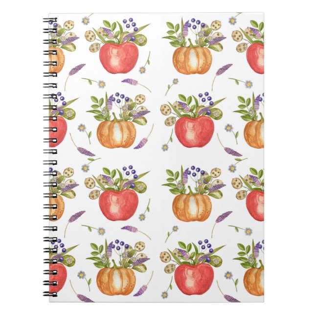 Cuaderno Acuarela De Otoño, Composición Sin Marea. (Frente)