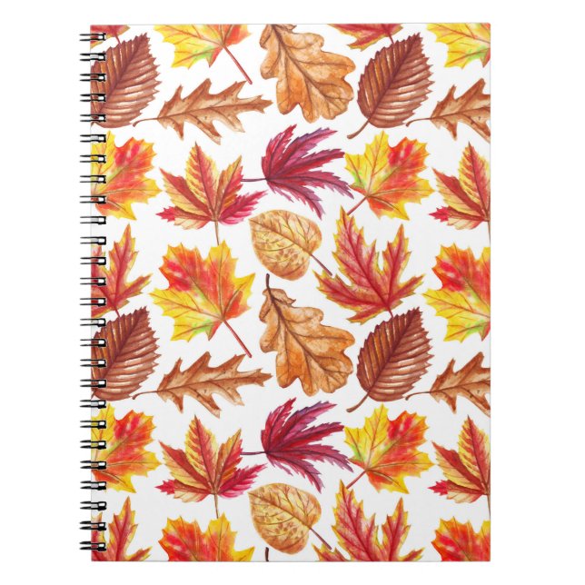 Cuaderno Acuarela de otoño de composición botánica, perfect (Frente)