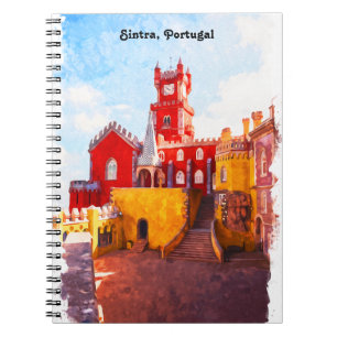 Cuaderno Acuarela de Sintra Portugal