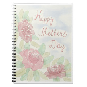Cuaderno acuarela del día de la madre
