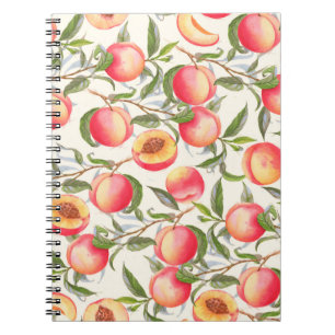 Cuaderno acuarela dibujada a mano patrón transparente con n