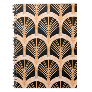 Cuaderno acuarela dibujada a mano patrón transparente con o