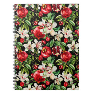 Cuaderno acuarela esboza un patrón detallado y elegante de 