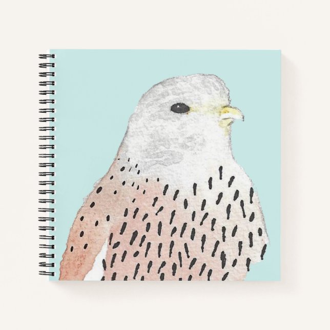 Cuaderno Acuarela Falcon Kestrel (Anverso)