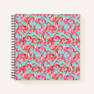 Cuaderno Acuarela Flamingos
