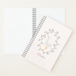 Cuaderno Acuarela Goose Nombre personalizado