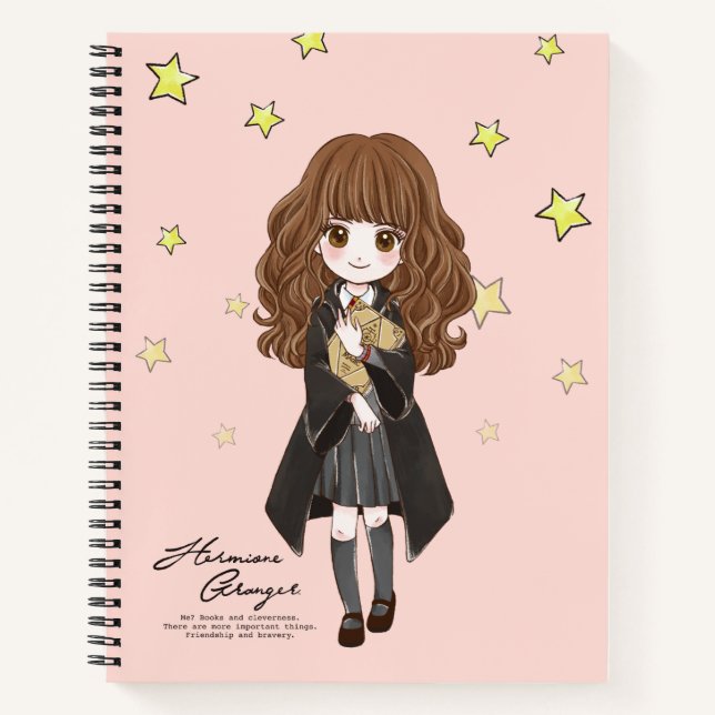 Cuaderno Acuarela Mágica Hermione Granger (Anverso)