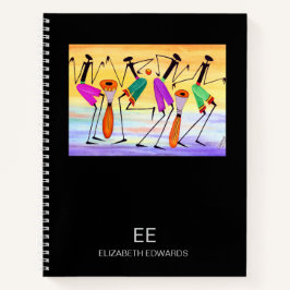 Cuaderno Acuarela, muestra de felicidad en un bloc de notas