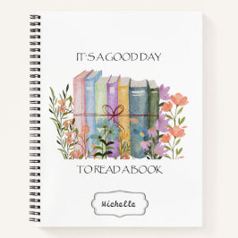 Cuaderno Acuarela personalizada "Es un buen día"