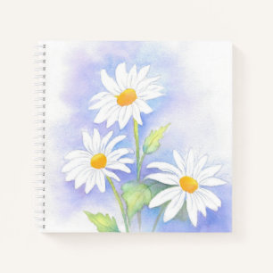 Cuaderno Acuarela 'Tres Daisies'