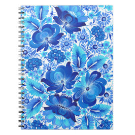 Cuaderno Acuarelas de arte popular ucraniano de Petrikivka