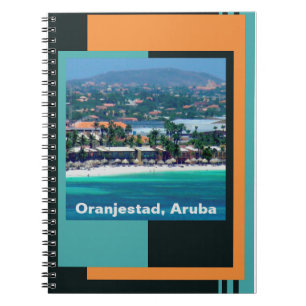 Cuaderno Acuarelas de Oranjestad, Aruba