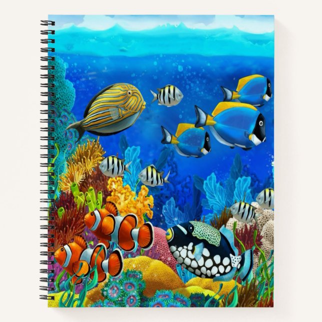Cuaderno Acuario (Anverso)