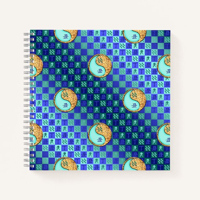 Cuaderno Acuario & Buey de Fuego (Anverso)