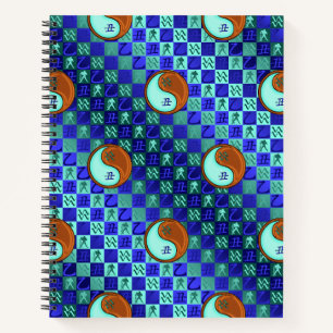 Cuaderno Acuario & Buey de Madera