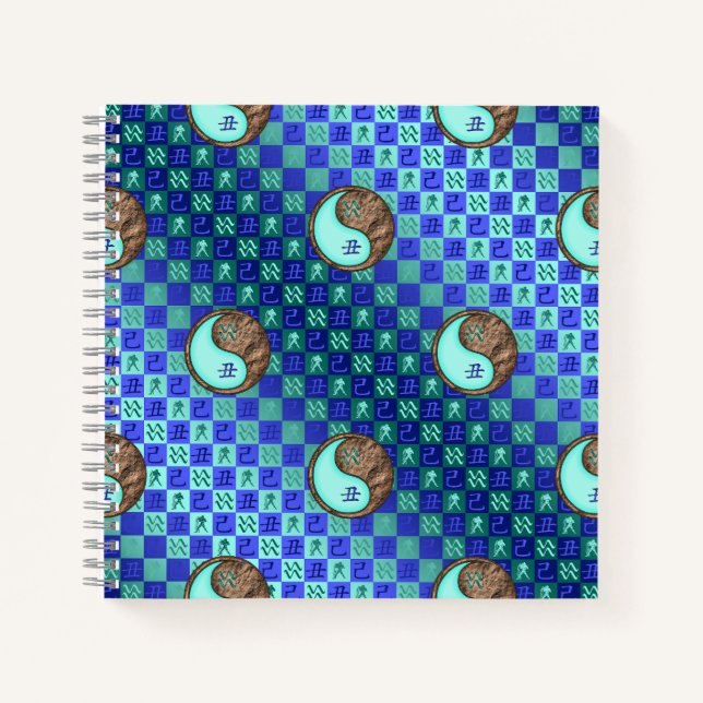 Cuaderno Acuario & Buey de Tierra (Anverso)