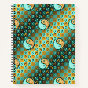 Cuaderno Acuario & Caballo de Fuego