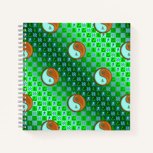 Cuaderno Acuario & Cabra de Madera (Anverso)