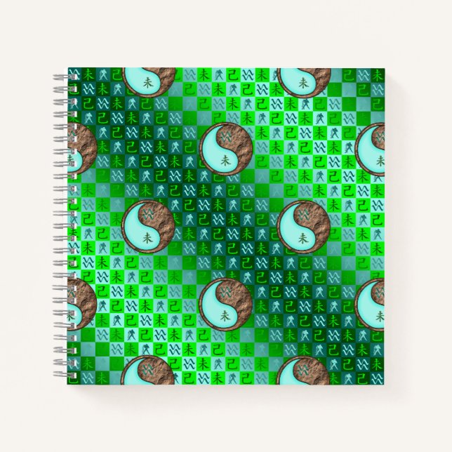 Cuaderno Acuario & Cabra de Tierra (Anverso)