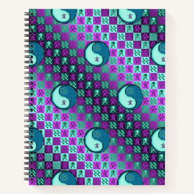 Cuaderno Acuario & Cerdo de Agua (Anverso)