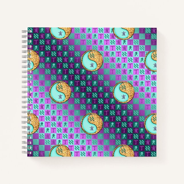 Cuaderno Acuario & Cerdo de Fuego (Anverso)