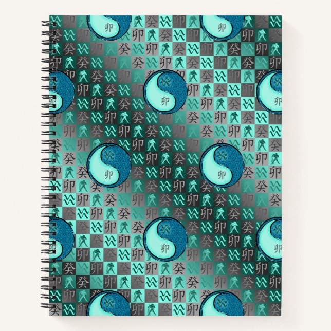 Cuaderno Acuario & Conejo de Agua (Anverso)