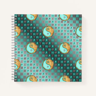 Cuaderno Acuario & Conejo de Fuego