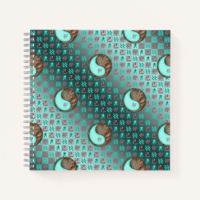 Cuaderno Acuario & Conejo de Tierra (Anverso)