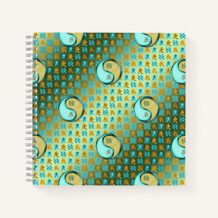 Cuaderno Acuario & Dragón de Metal