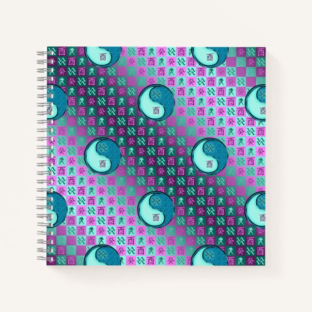Cuaderno Acuario & Gallo de Agua (Anverso)