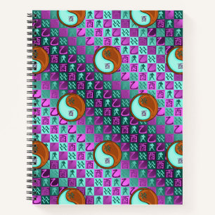 Cuaderno Acuario & Gallo de Madera