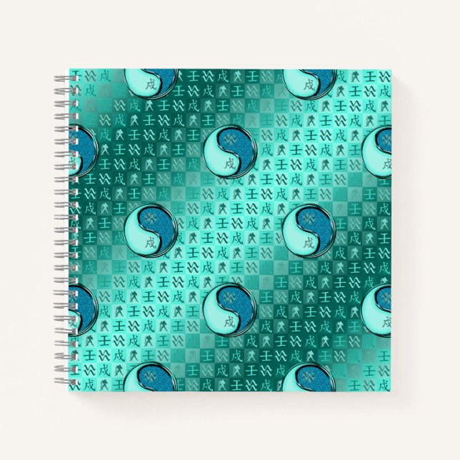 Cuaderno Acuario & Perro de Agua (Anverso)