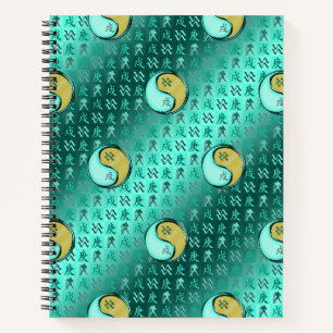 Cuaderno Acuario & Perro de Metal