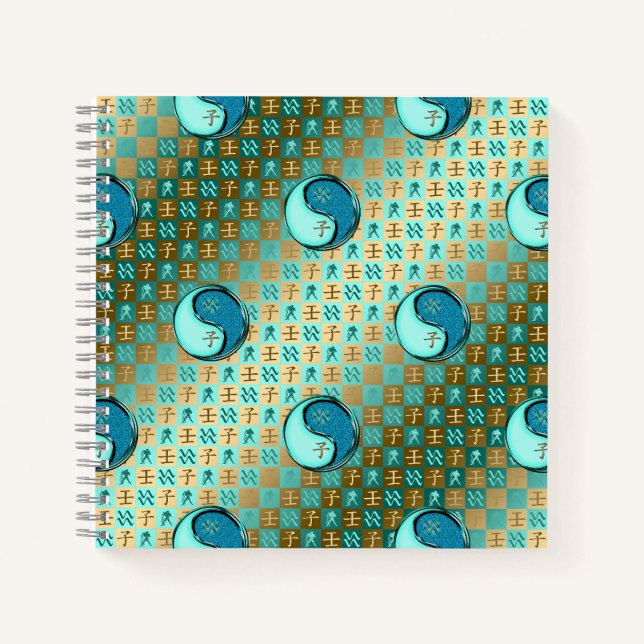 Cuaderno Acuario & Rata de Agua (Anverso)