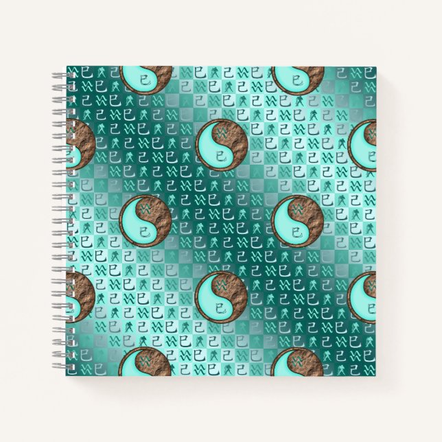 Cuaderno Acuario & Serpiente de Tierra (Anverso)