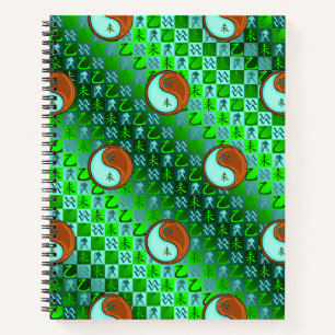 Cuaderno Acuario y Cabra de Madera