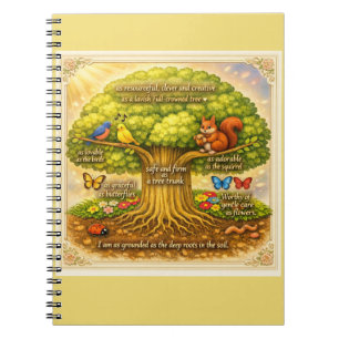 Cuaderno acurruca recuerdos eternos en un lugar cálido y se