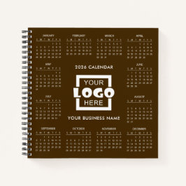 Cuaderno Add Your Own Business Logo 2026 Calendar | 
