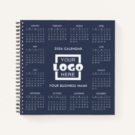 Cuaderno Add Your Own Business Logo 2026 Calendar | 