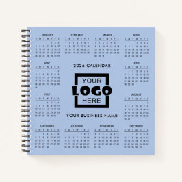 Cuaderno Add Your Own Business Logo 2026 Calendar | 