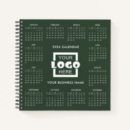 Cuaderno Add Your Own Business Logo 2026 Calendar | 