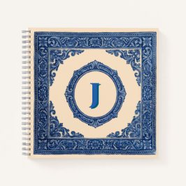 Cuaderno Aderno Espiral Personalizado: Arte de Azulejos