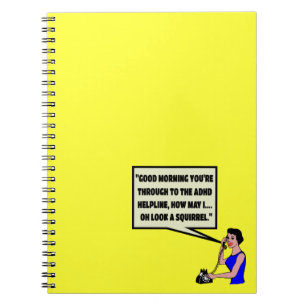 Cuaderno ADHD divertido