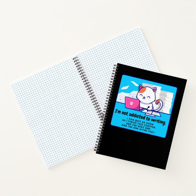 Cuaderno Adicto a la escritura: La cucaracha escritora (Interior)
