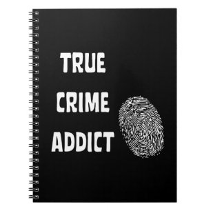 Cuaderno Adicto al crimen verdadero