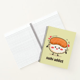Cuaderno adicto al sushi