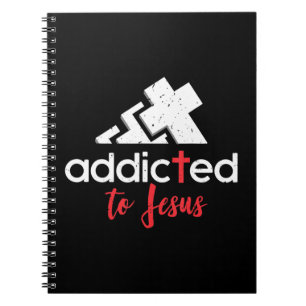 Cuaderno Adictos a Jesús - Hombres cristianos dan T-Shi